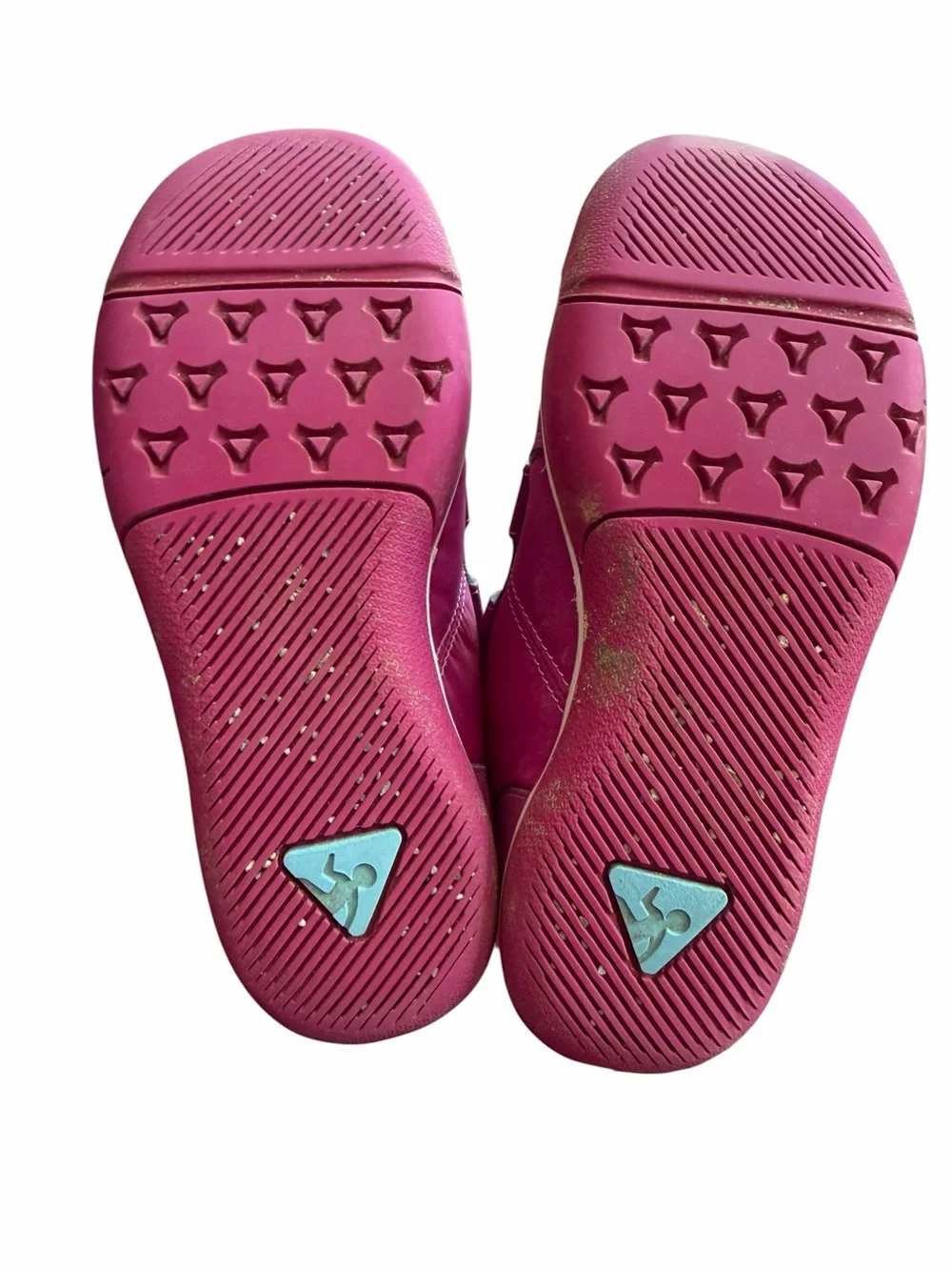 PLAE Lucien Magenta Pink Velcro Sneakers Sz 12